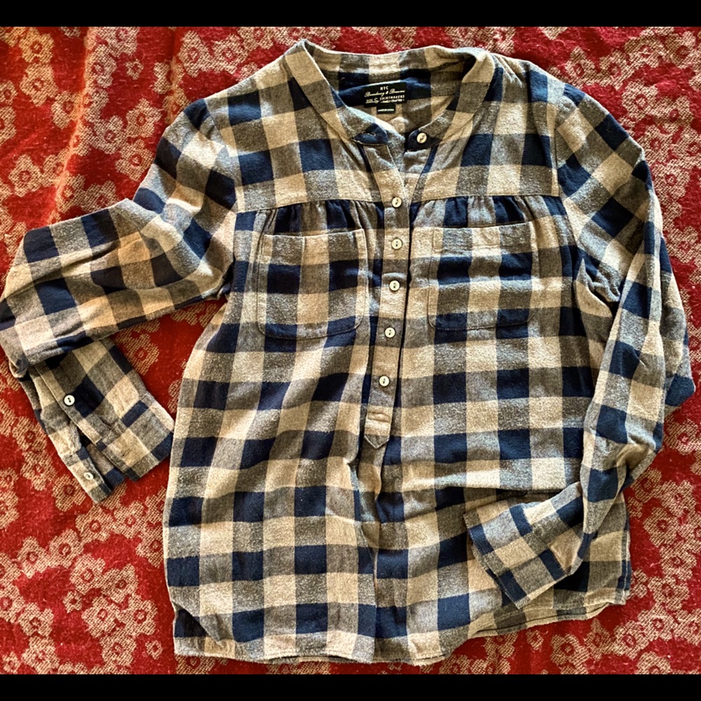 Broadway & Broome, Madewell, Flannel Shirt, S